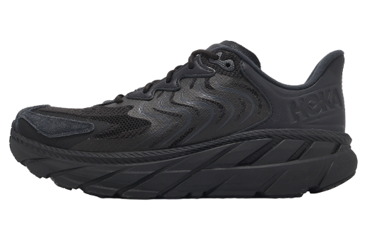 Hoka Clifton LS Black / Asphalt Ash