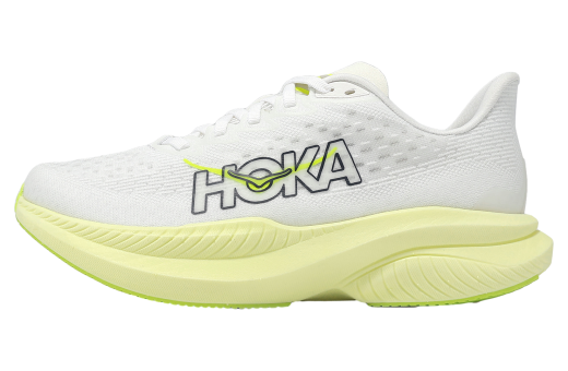 Hoka Mach 6 WMNS White / Neon