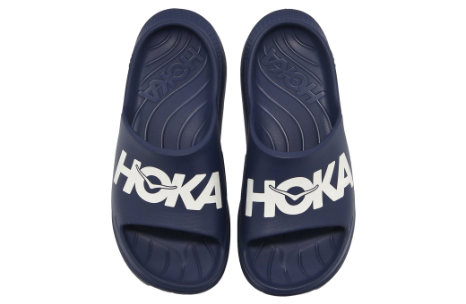 Hoka Ora Athletic Slide Navy / White