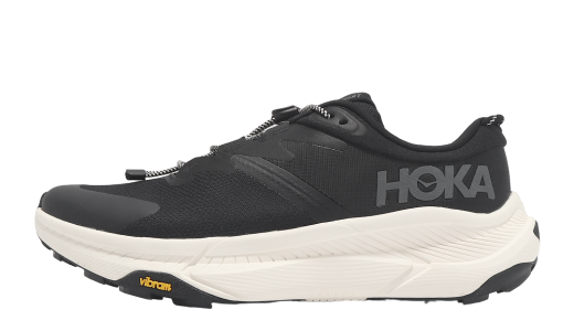 Hoka Transport 2E Wide Black / White