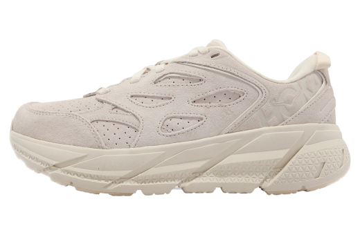 Hoka U Clifton L Suede Eggnog