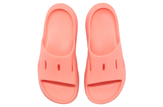 Hoka U ORA Recovery Slide 3 Papaya