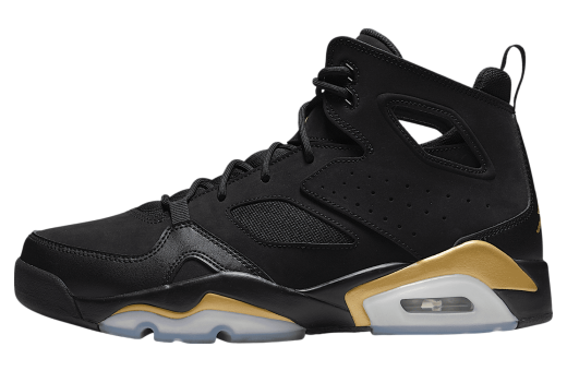 Jordan Flight Club 91 Black / Metallic Gold