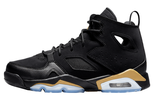 Jordan Flight Club 91 GS Black / Metallic Gold