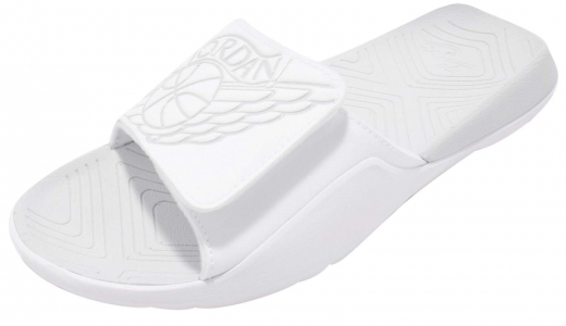 Jordan Hydro 7 Slide GS White Pure Platinum