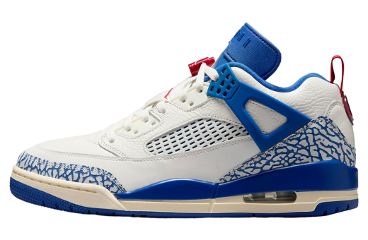 Jordan Spizike Low Storm Blue / Varsity Red