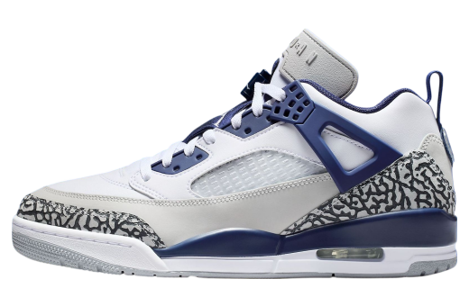Jordan Spizike Low White / Midnight Navy