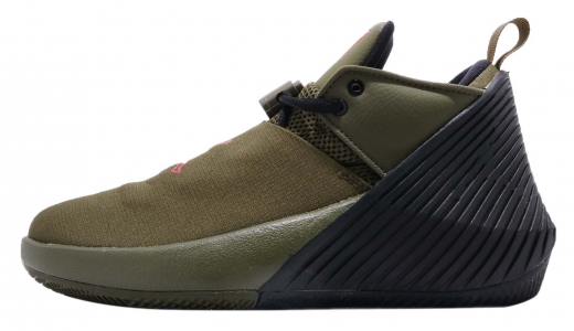 Jordan Why Not Zer0.1 Low GS Olive Canvas