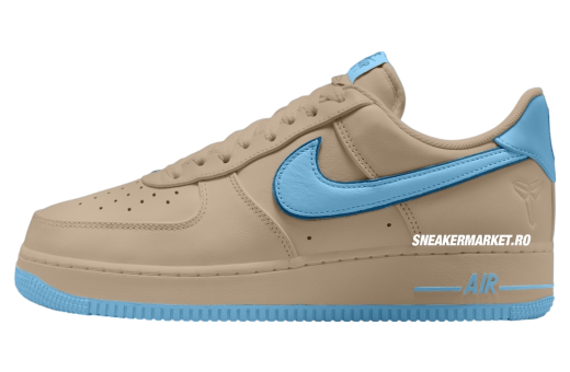 Kobe Bryant x Nike Air Force 1 Low Linen / University Blue