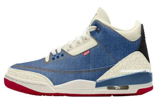 Levi’s x Air Jordan 3 Denim / Sail