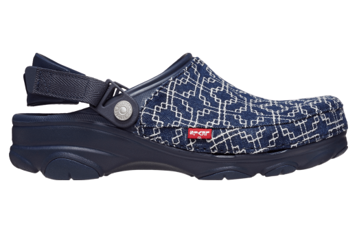 Levis X Crocs All Terrain Clog Navy