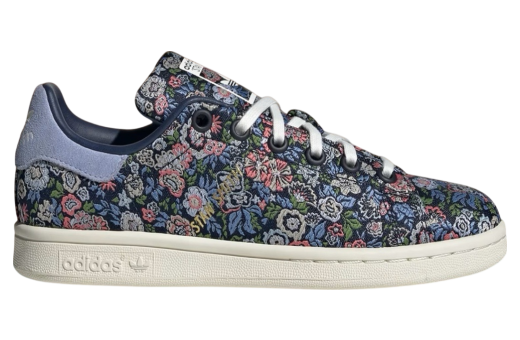 Liberty London x adidas Stan Smith Floral Navy