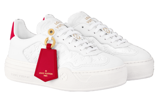 Louis Vuitton LV Groovy Platform WMNS White / Red / Gold