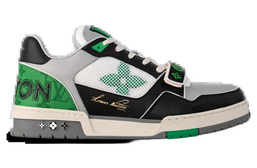 Louis Vuitton LV Trainer Black / Green / Grey