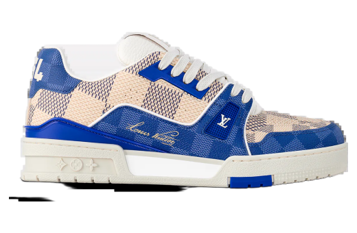 Louis Vuitton LV Trainer Blue Damier