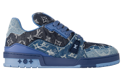 Louis Vuitton LV Trainer Blue / Navy Denim