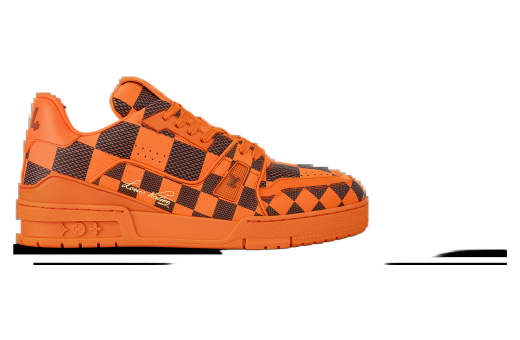 Louis Vuitton LV Trainer Damier Pop Orange