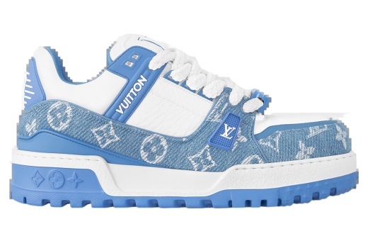 Louis Vuitton LV Trainer Maxi White / Blue