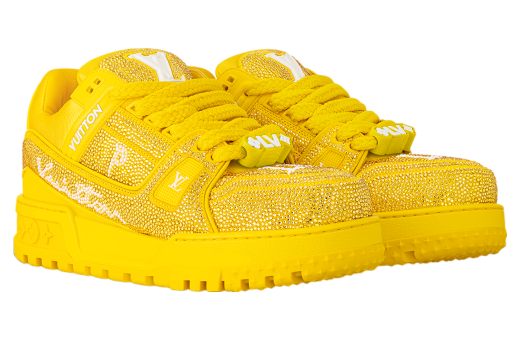 Louis Vuitton LV Trainer Maxi Yellow / Swarovski™ Crystals