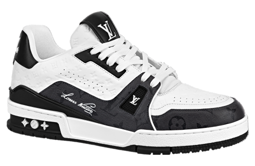 Louis Vuitton LV Trainer White / Black #54