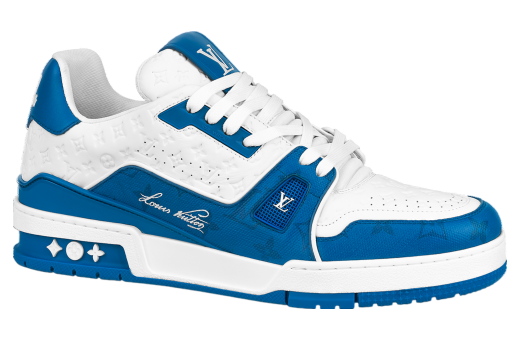 Louis Vuitton LV Trainer White / Blue #54