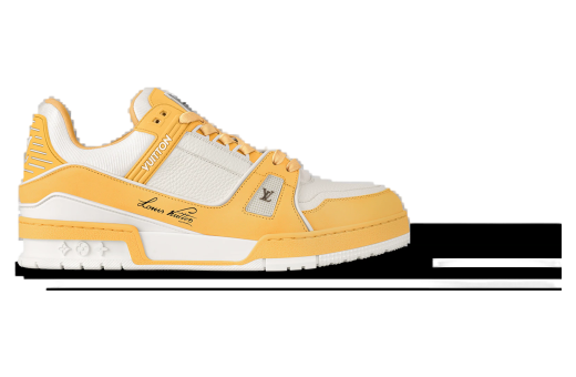 Louis Vuitton LV Trainer Yellow / White