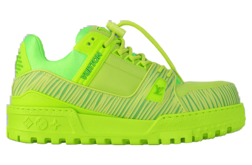 Louis Vuitton LV x Park Seo-Bo LV Trainer Maxi Green