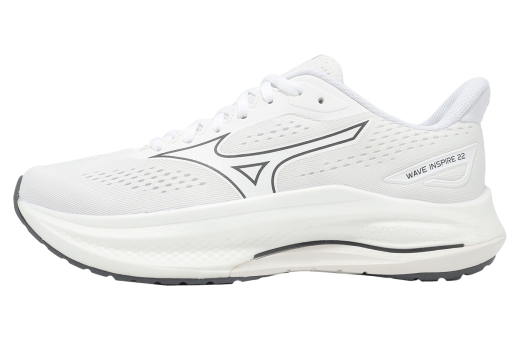 Mizuno Wave Inspire 22 White / Blacl - Feb 2026 - J1GC264407