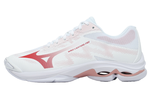 Mizuno Wave Lightning Pro WMNS White / Pink - Feb 2026