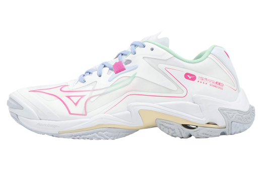 Mizuno Wave Lightning Z8 White / Pink - Feb 2025