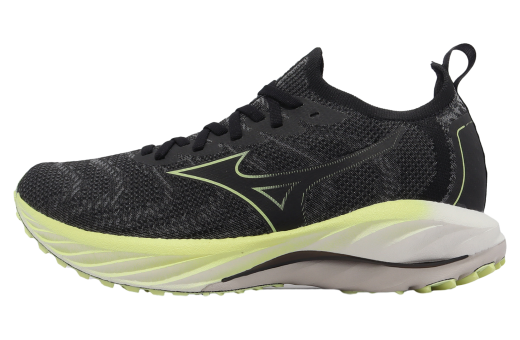 Mizuno Wave Neo Wind Black / Yellow - Aug 2023 - J1GC227852
