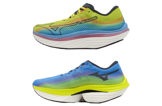 Mizuno Wave Rebellion Pro Yellow / Blue - Jun 2023
