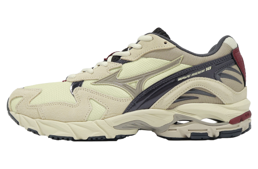 Mizuno Wave Rider 10 Beige / Black