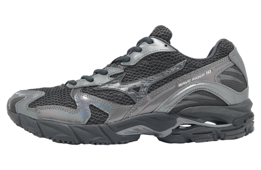 Mizuno Wave Rider 10 Black / Grey - Feb 2025 - D1GA243108