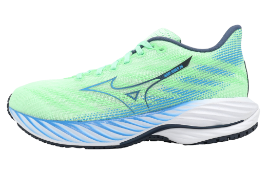 高夫守山 Mizuno Wave Rider 28 Blue / White - Jan 2025 - J1GC240356