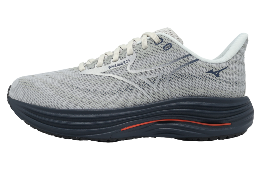 Mizuno Wave Rider 29 Super Wide Gray / Navy - Jan 2026