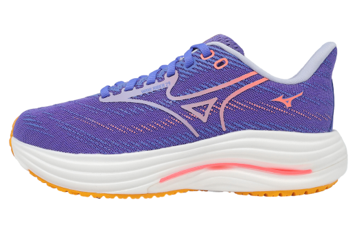 ジュナ Mizuno Wave Rider 29 Super Wide WMNS Purple / White - Aug