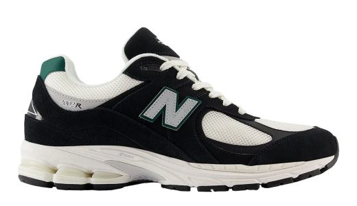 New Balance 2002R Black / Marsh Green