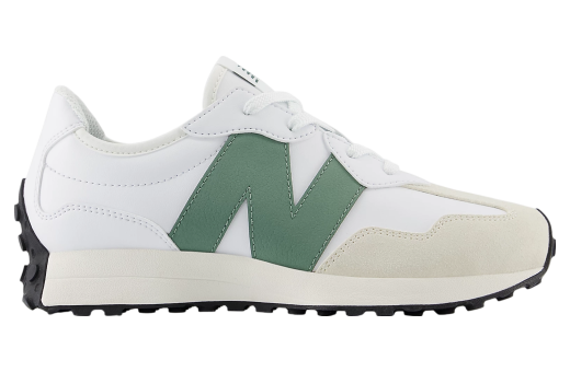 New Balance 327 GS White / Dark Juniper