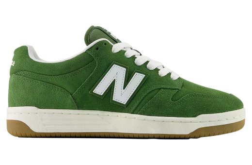 New Balance 480 Dark Olive / White