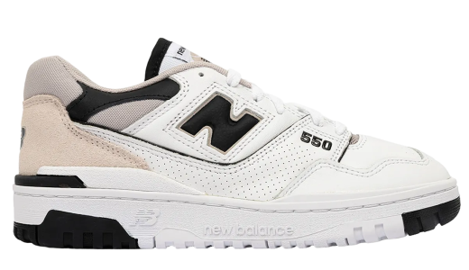 New Balance 550 White Black Grey