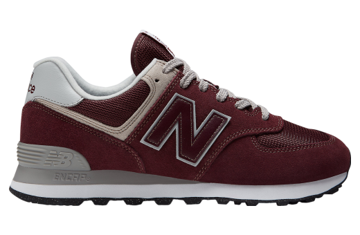 New Balance 574 Core Burgundy / White