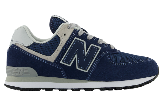 New Balance 574 Core GS Navy / White