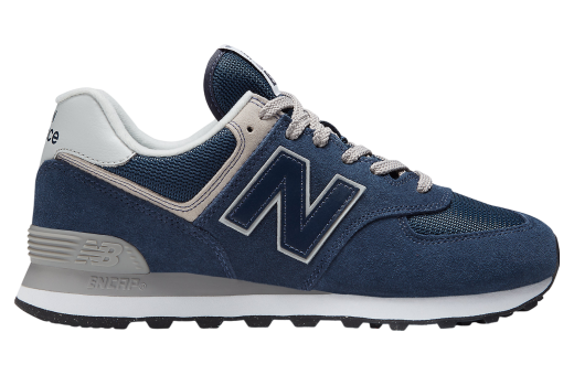 New Balance 574 Core Navy / White