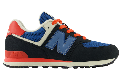 New Balance 574 GS Phantom / Blast Red