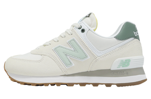 New Balance 574 WMNS Beige / Green - May 2025 - WL574CGRB