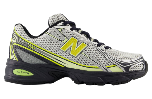 New Balance 740 Silver / Neon