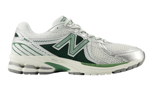 New Balance 860V2 Silver Toe Green