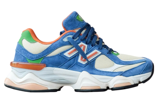 New Balance 9060 Blue / Orange / Green