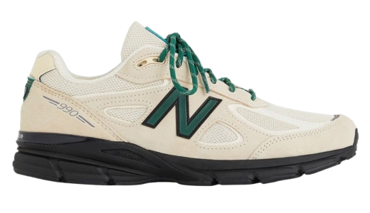 New Balance 990v4 Macadamia Nut / Black